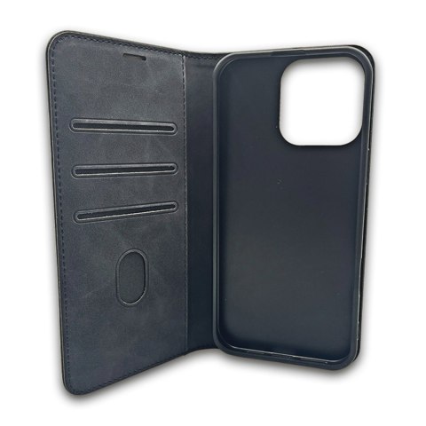 Etui Smart Suede do Xiaomi Redmi 15C 4G EU / 15C 5G EU (173.16 x 81.06 x 8.2 mm) czarne