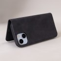 Etui Smart Suede do Xiaomi Redmi 15C 4G EU / 15C 5G EU (173.16 x 81.06 x 8.2 mm) czarne