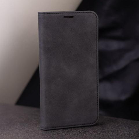 Etui Smart Suede do Xiaomi Redmi 15C 4G EU / 15C 5G EU (173.16 x 81.06 x 8.2 mm) czarne