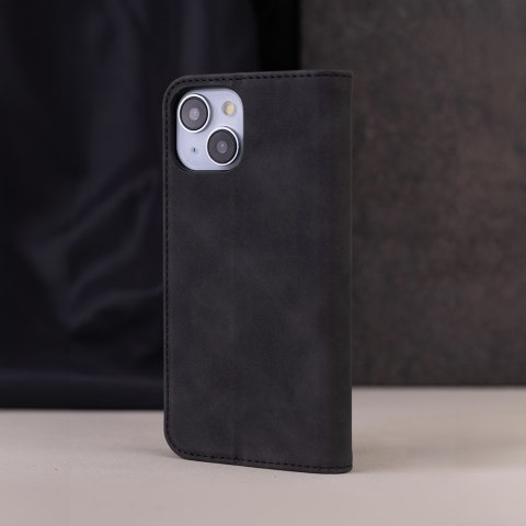 Etui Smart Suede do Xiaomi Redmi 15C 4G EU / 15C 5G EU (173.16 x 81.06 x 8.2 mm) czarne