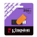 Kingston pendrive 256GB Portable USB 3.2 Gen 1 DataTraveler Exodia S (Black/Orange)