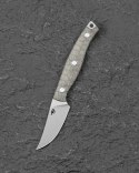 Nóż Bestech Heidiblacksmith #3 Upswept Green Canvas Micarta, Satin 14C28N by Heidi (BFK08C)