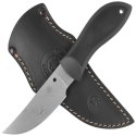 Nóż Spyderco Moran Upswept Sprint Run Black FRN / Kraton, Damascus by Bill Moran (FB01PGYD)