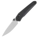 Nóż składany Bestech Mothus CarbonTex G10, Stonewashed 14C28N by Kombou (BG67A)