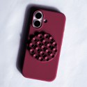 Nakładka Silicone Stick do iPhone 11 bordowa