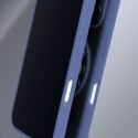 Nakładka Silicone Stick do iPhone 15 6,1" niebieska