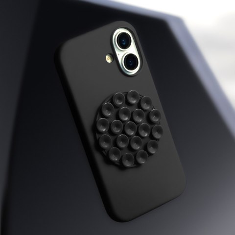 Nakładka Silicone Stick do iPhone 15 Pro 6,1" czarna