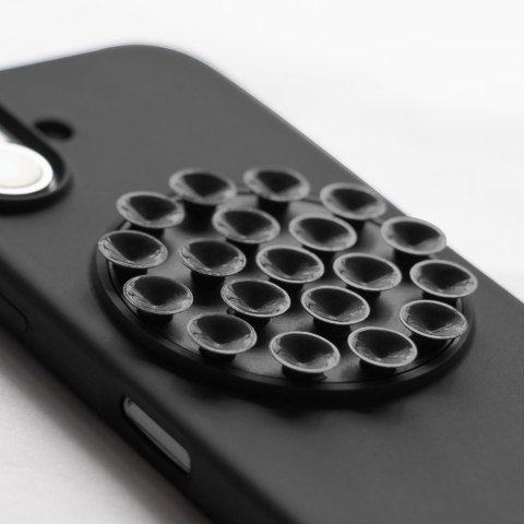 Nakładka Silicone Stick do iPhone 15 Pro Max 6,7" czarna