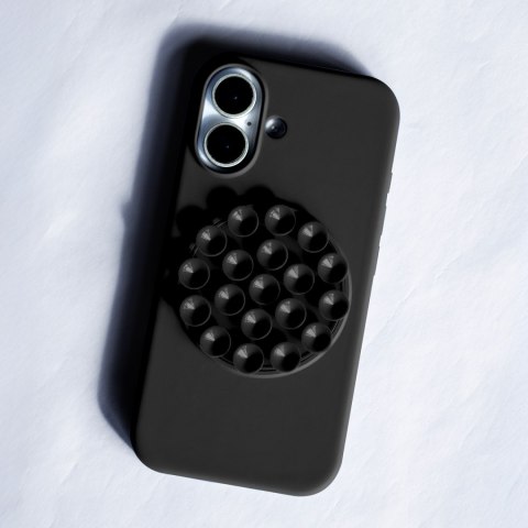 Nakładka Silicone Stick do iPhone 15 Pro Max 6,7" czarna