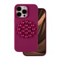 Nakładka Silicone Stick do iPhone 16 6,1" bordowa