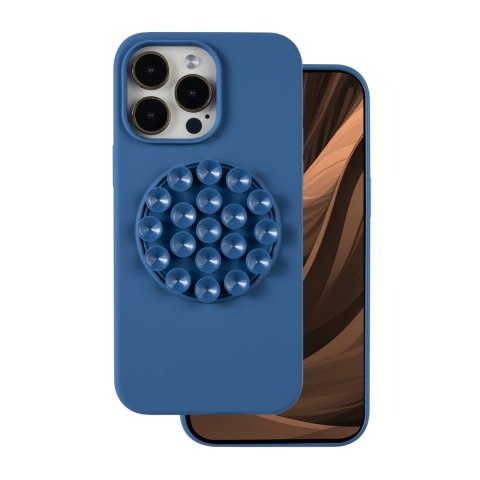 Nakładka Silicone Stick do iPhone 16 Pro 6,3" niebieska