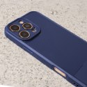 Nakładka Simple Carbon do iPhone 17 6,3" niebieska