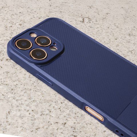 Nakładka Simple Carbon do iPhone 17 6,3" niebieska