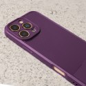 Nakładka Simple Carbon do iPhone 17 Air 6,6" fioletowa