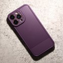 Nakładka Simple Carbon do iPhone 17 Pro 6,3" fioletowa