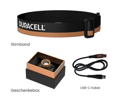 Latarka czołowa Duracell DH850R - 850lm LiPo GB