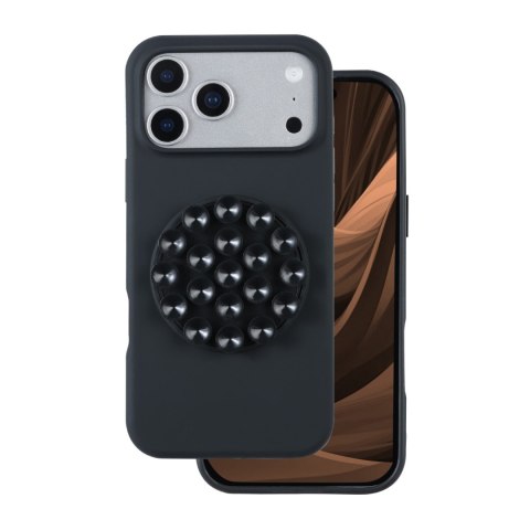 Nakładka Silicone Stick do iPhone 17 Pro Max 6,9" czarna