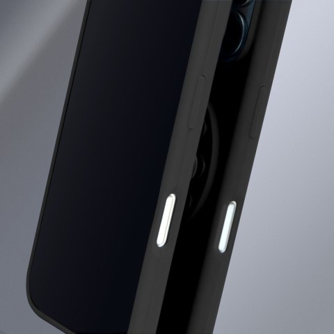 Nakładka Silicone Stick do iPhone 17 Pro Max 6,9" czarna