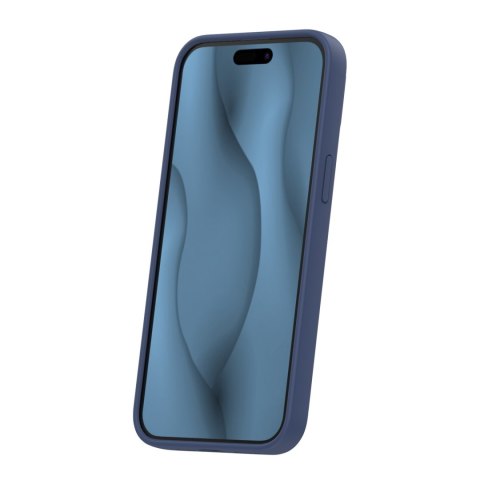 Nakładka Silicone Thin Mag do iPhone 16 Pro Max 6,9" ciemnoniebieska