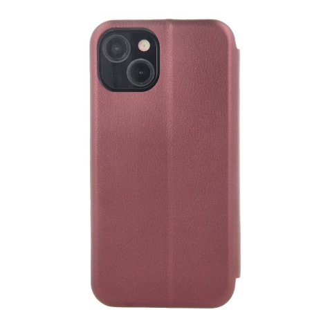 Etui Smart Diva do Xiaomi Redmi 15 4G EU / 15 5G EU (171,08 x 82,05 x 8,55) burgundowe