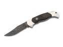 Böker Scout Damast Bog Oak 18,4cm Nóż składany Solingen