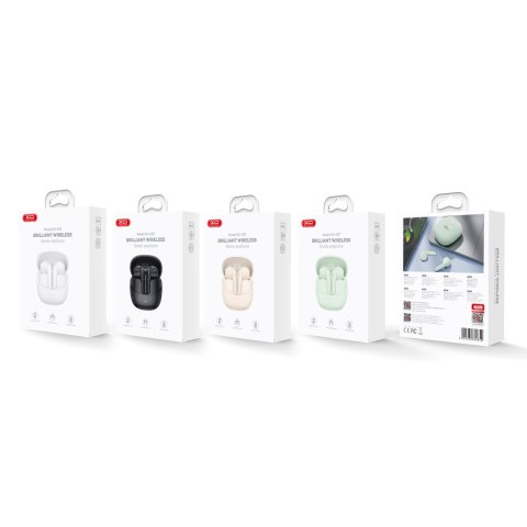 XO słuchawki Bluetooth X39 TWS zielone
