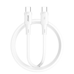 BWOO kabel silikonowy X329CC 65W USB-C 1m biały