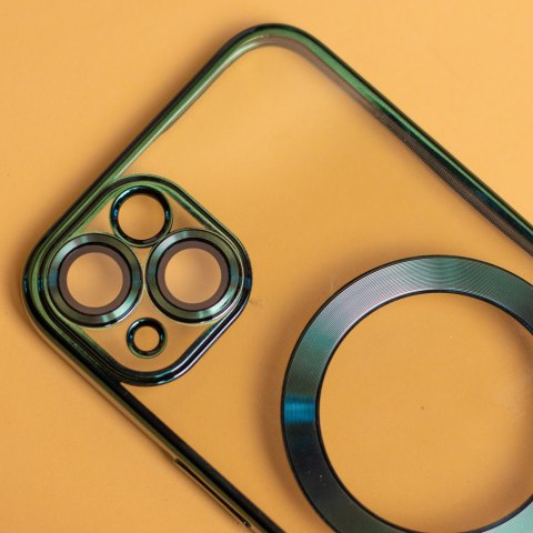 Nakładka Color Chrome Mag do Xiaomi Redmi 15 4G EU / 15 5G EU (171,08 x 82,05 x 8,55) zielona
