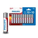 Bateria PHILIPS AA LR6 Blister 10+10szt