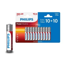 Bateria PHILIPS AAA LR03 Blister 10+10szt