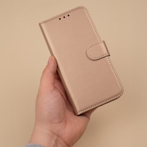 Etui Smart Classic do Xiaomi Redmi 15C 4G EU / 15C 5G EU (173.16 x 81.06 x 8.2 mm) złote