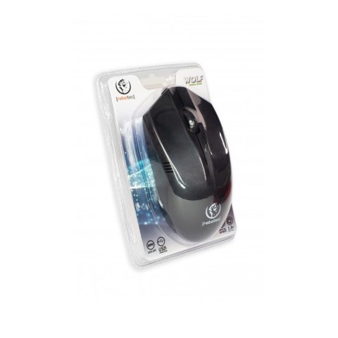 Rebeltec mysz optyczna USB 1,8m Wolf