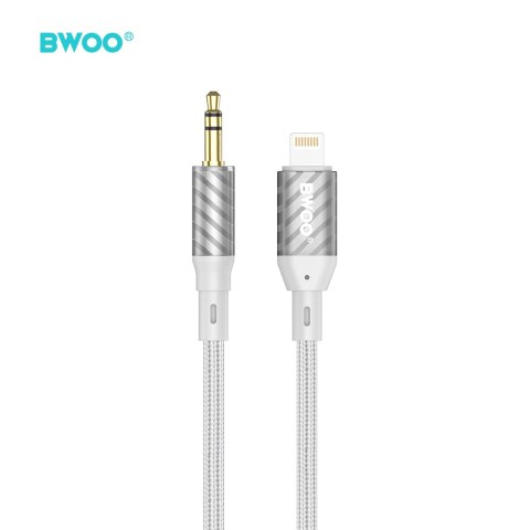 BWOO AUX073 kabel AUX Lightning - jack 3.5mm audio szry