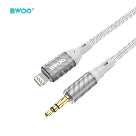 BWOO AUX073 kabel AUX Lightning - jack 3.5mm audio szry