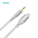 BWOO AUX073 kabel AUX Lightning - jack 3.5mm audio szry