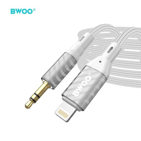 BWOO AUX073 kabel AUX Lightning - jack 3.5mm audio szry