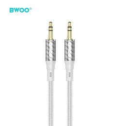 BWOO AUX075 kabel AUX jack 3.5mm - jack 3.5mm audio szary