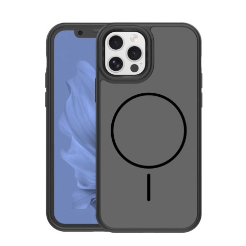 Nakładka Frame Thin Mag do iPhone 12 / 12 Pro 6,1" czarna