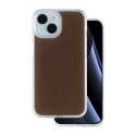 Nakładka Lowkey Mag do iPhone 13 6,1" brązowa
