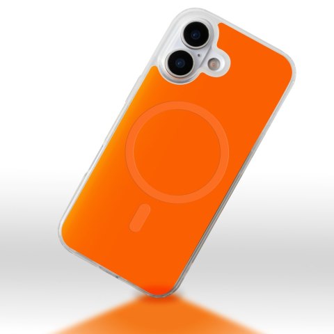 Nakładka Lowkey Mag do iPhone 17 Pro 6,3" pomarańczowa