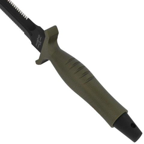 Nóż Fox Veleno D/E OD Green G10, Black Top Shield N690Co (FX-596 G10 OD AF)