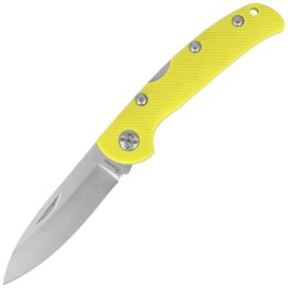 Nóż składany Martinez Albainox Yellow Nylon Fiber, Satin 3Cr13Mov (25337)