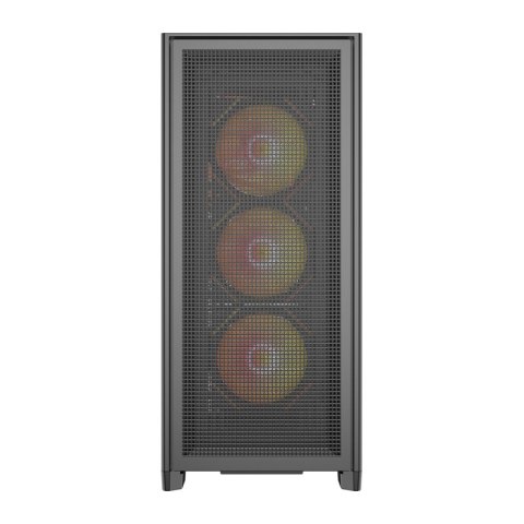 Obudowa komputerowa DarkFlash AIRNOVA (czarna) + 3 wentylatory