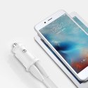 Mini ładowarka Baseus Grain Car Charger CCALL-ML02 samochodowa 2x USB-A 3.1A - biała