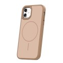 Nakładka Frame Thin Mag do iPhone 11 brązowa