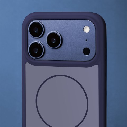 Nakładka Frame Thin Mag do iPhone 11 ciemnoniebieska