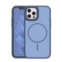 Nakładka Frame Thin Mag do iPhone 12 / 12 Pro 6,1" ciemnoniebieska