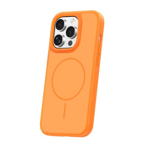 Nakładka Frame Thin Mag do iPhone 14 Pro 6,1" pomarańczowa