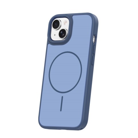 Nakładka Frame Thin Mag do iPhone 15 6,1" ciemnoniebieska