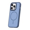 Nakładka Frame Thin Mag do iPhone 15 Pro 6,1" ciemnoniebieska